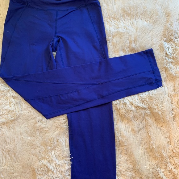 90 DEGREE by Reflex Blue Yoga Pants Small - Picture 2 of 6